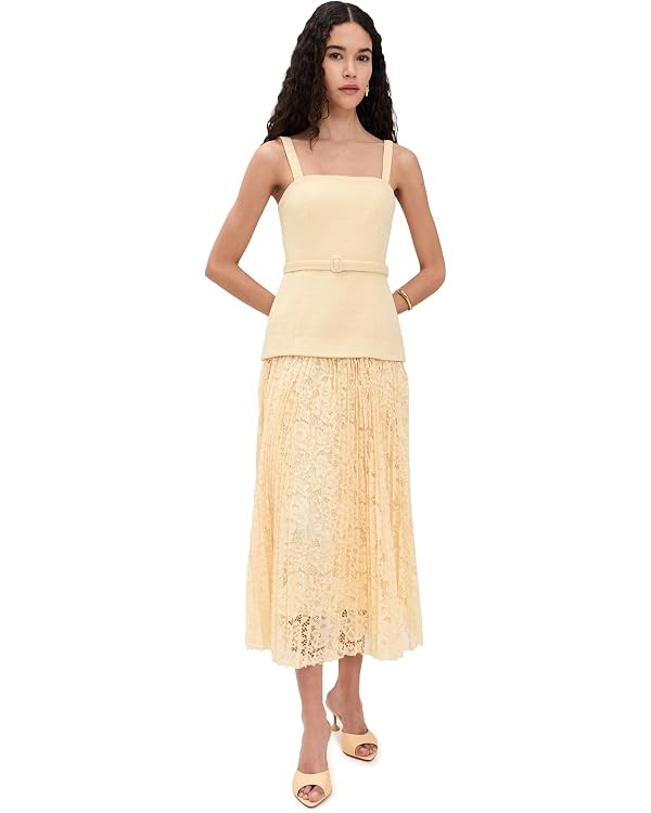 ASTR the label Women's Mixed Media Tweed Maxi Dress | Amazon (US)
