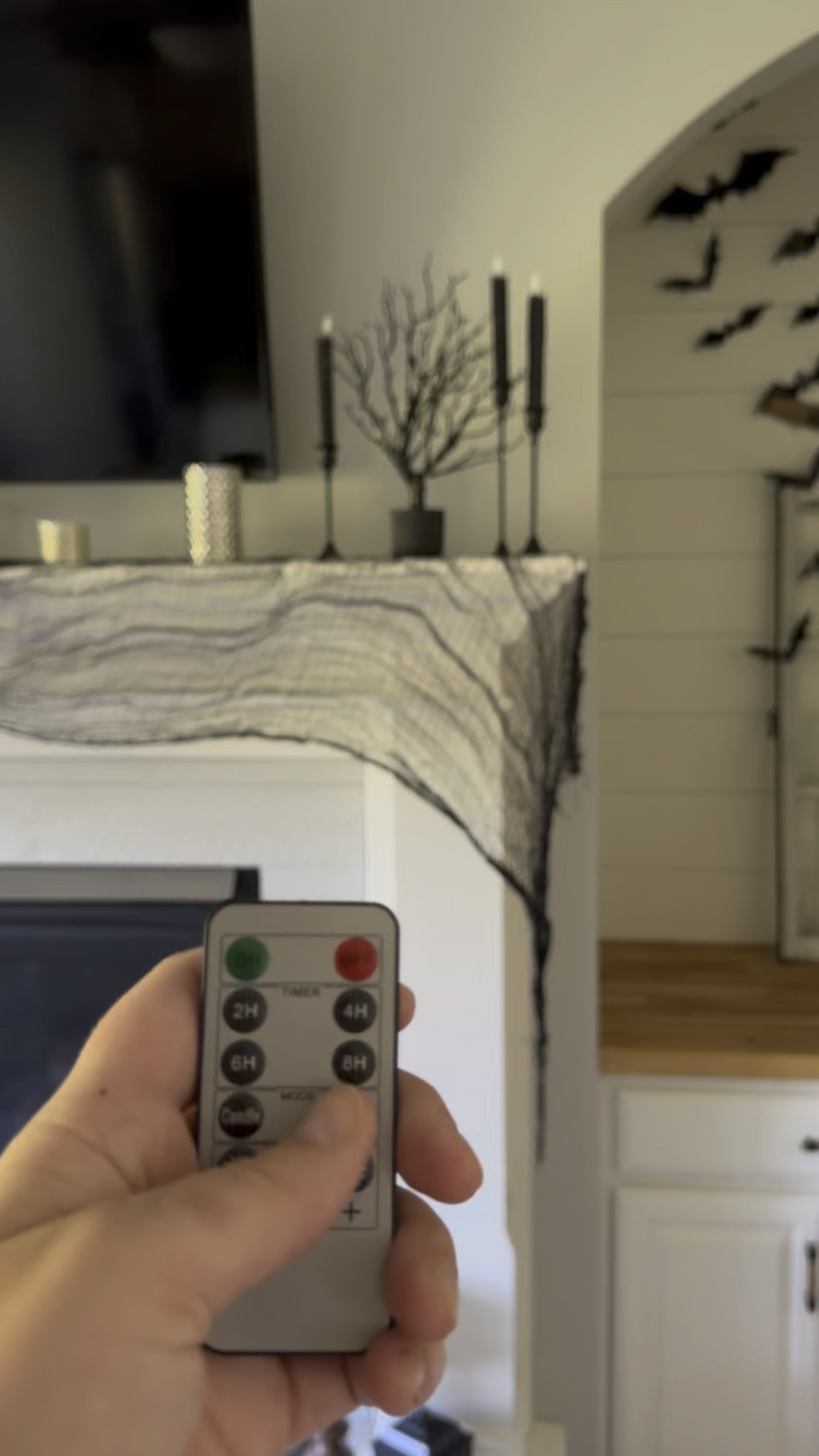 Black flameless candlesticks with remote 

#LTKSeasonal #LTKHalloween