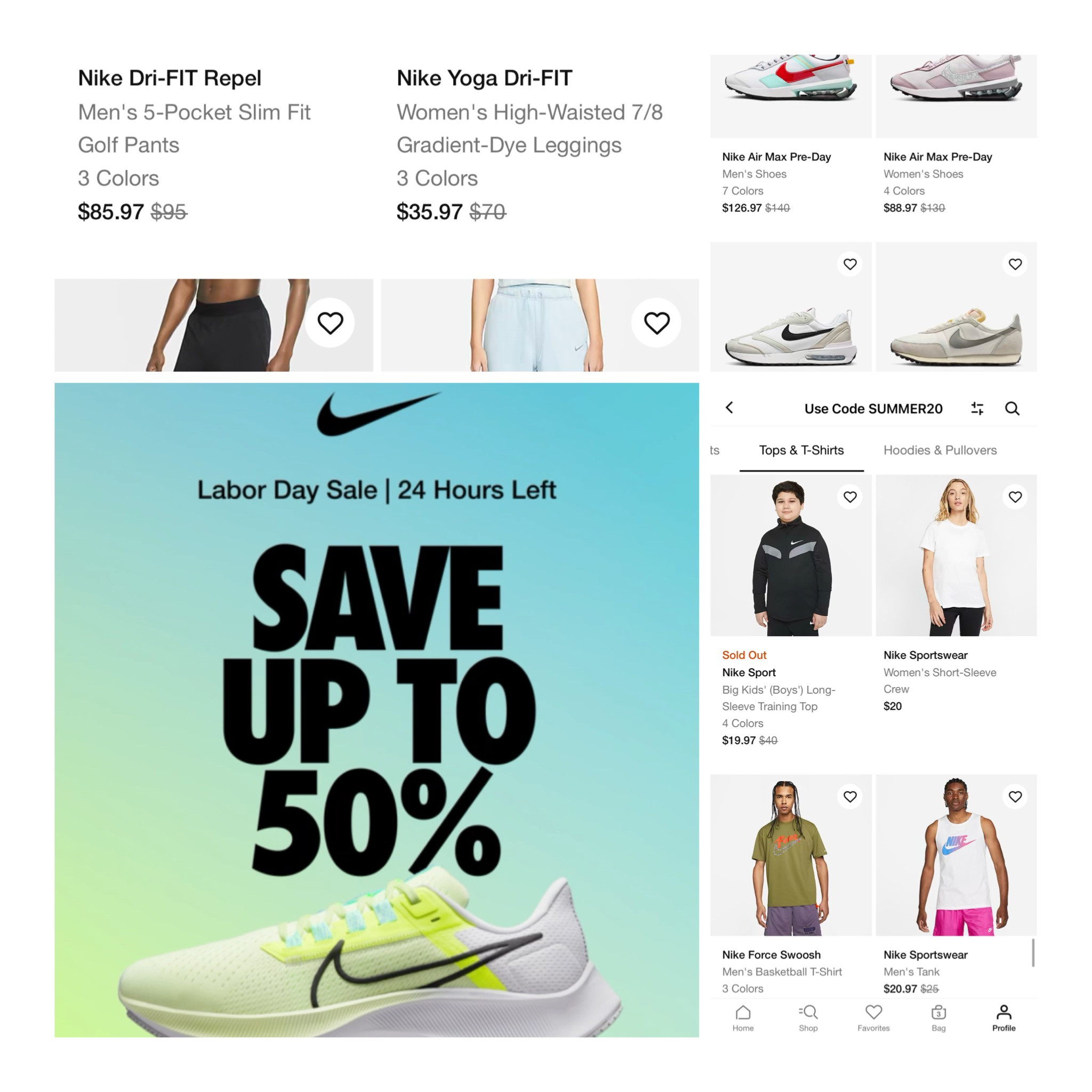 Nike’s Labor Day sale ends 9.6 @ 7am. Use code SUMMER20 for discounts! 

#LTKSeasonal #LTKshoecrush #LTKSale