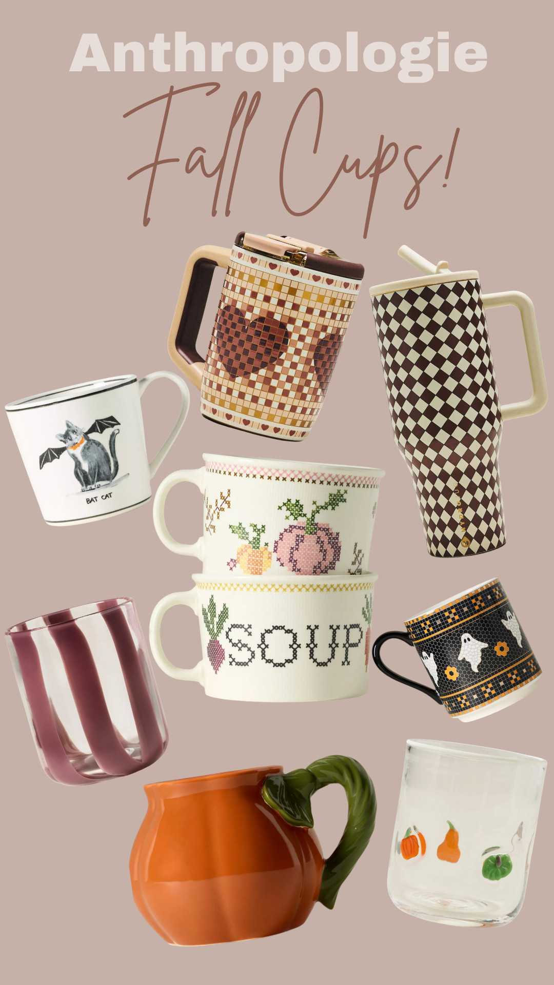 The perfect cups to sip into fall! 

 #LTKSeasonal #LTKHome