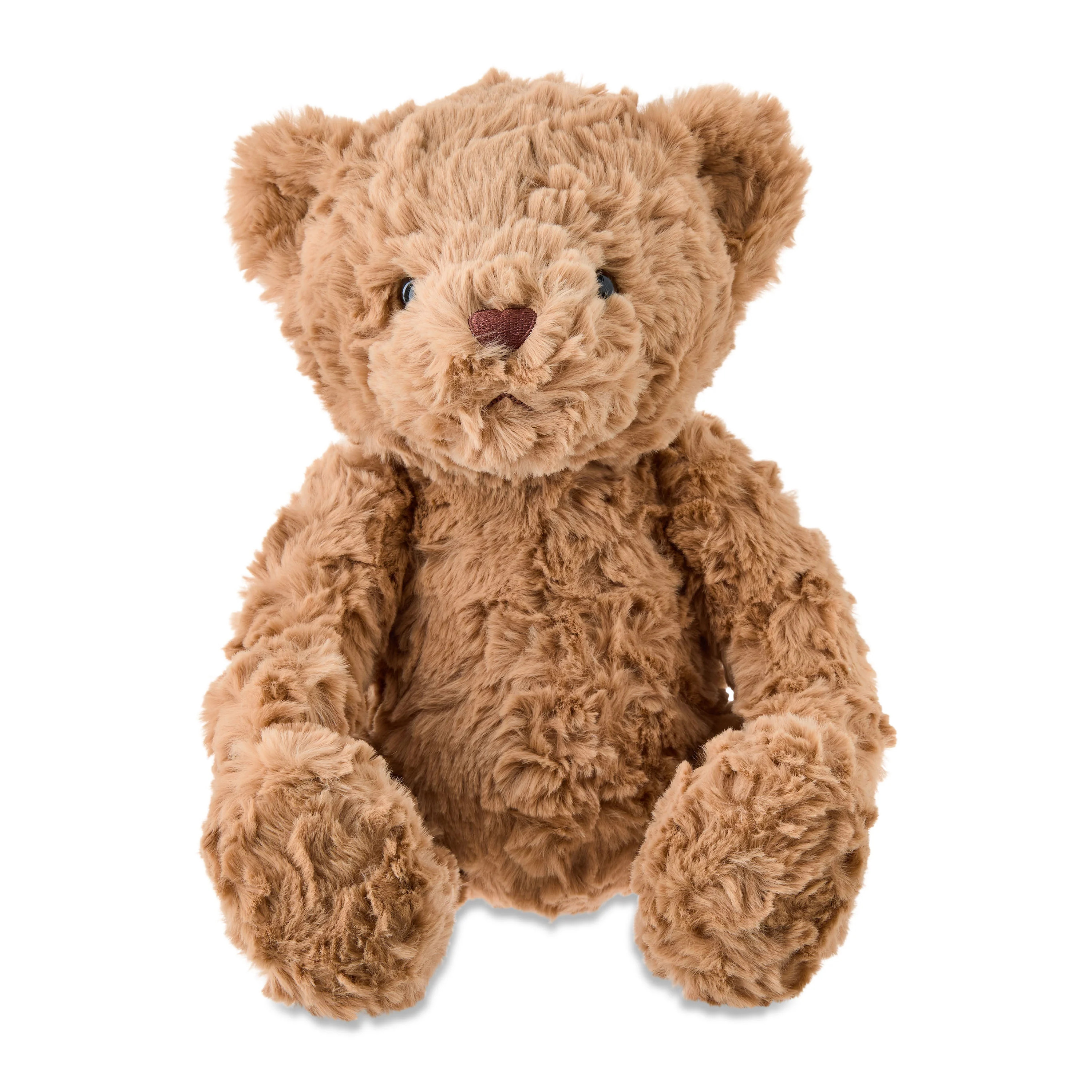 Medium Classic Bear Plush, Brown, 10", Valentine's Day by Way To Celebrate | Walmart (US)