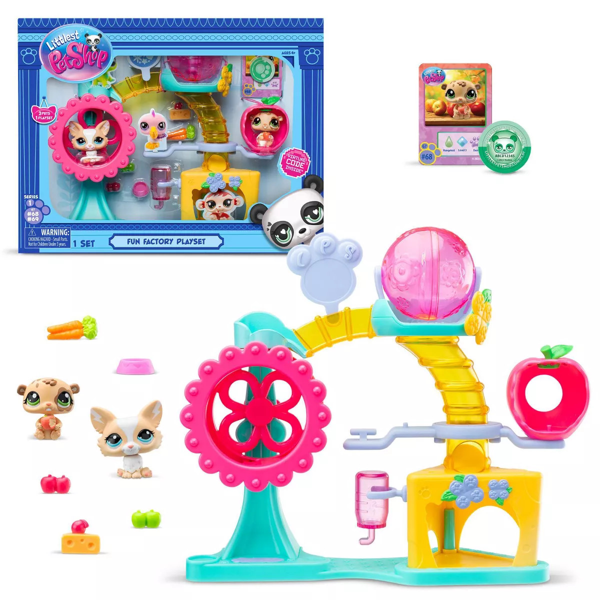 Littlest Pet Shop Fun Factory Playground Playset | Target