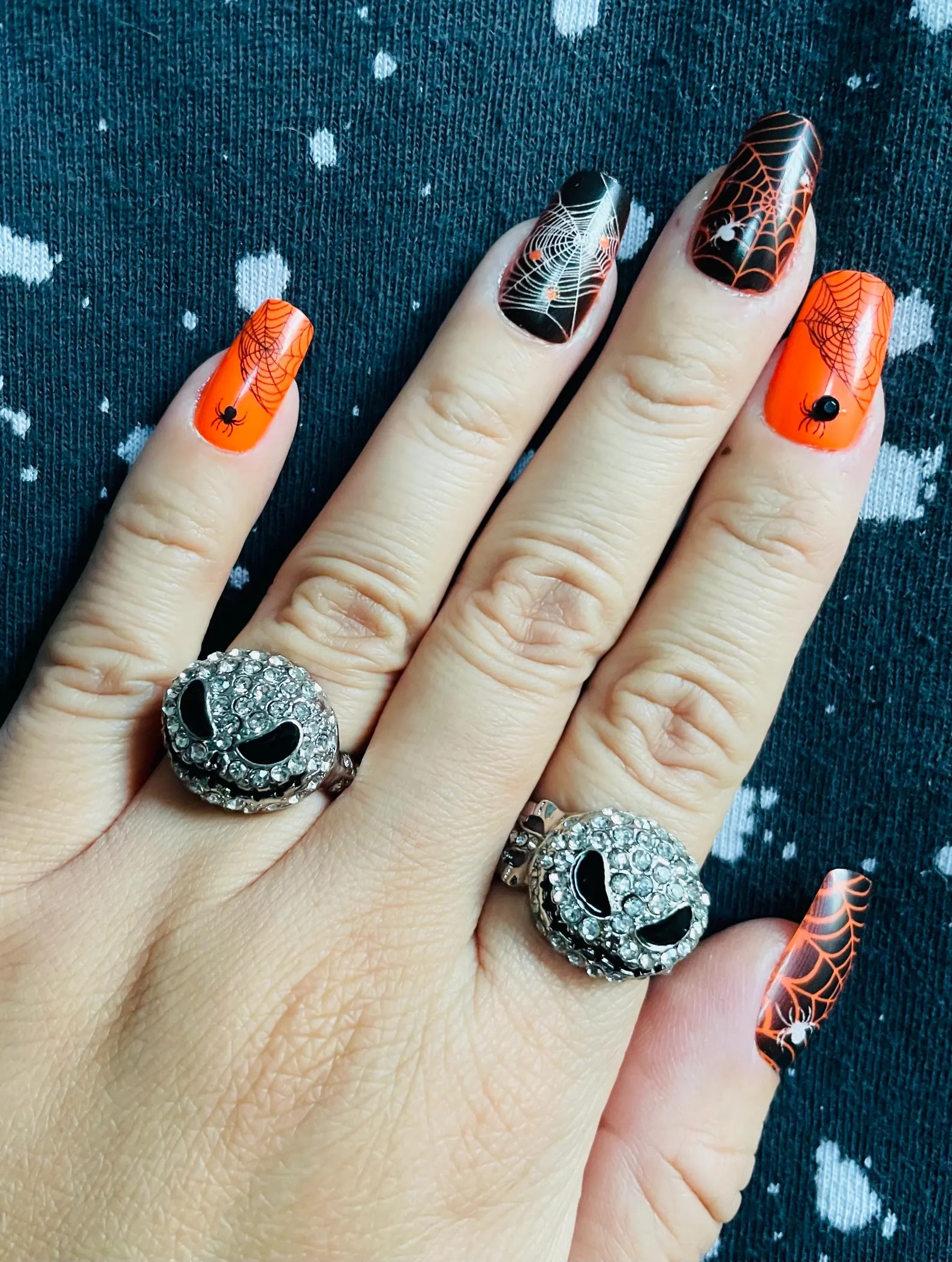 Jack Skellington Bling Ring - Nightmare Before Christmas Ring - Etsy | Etsy (Global)