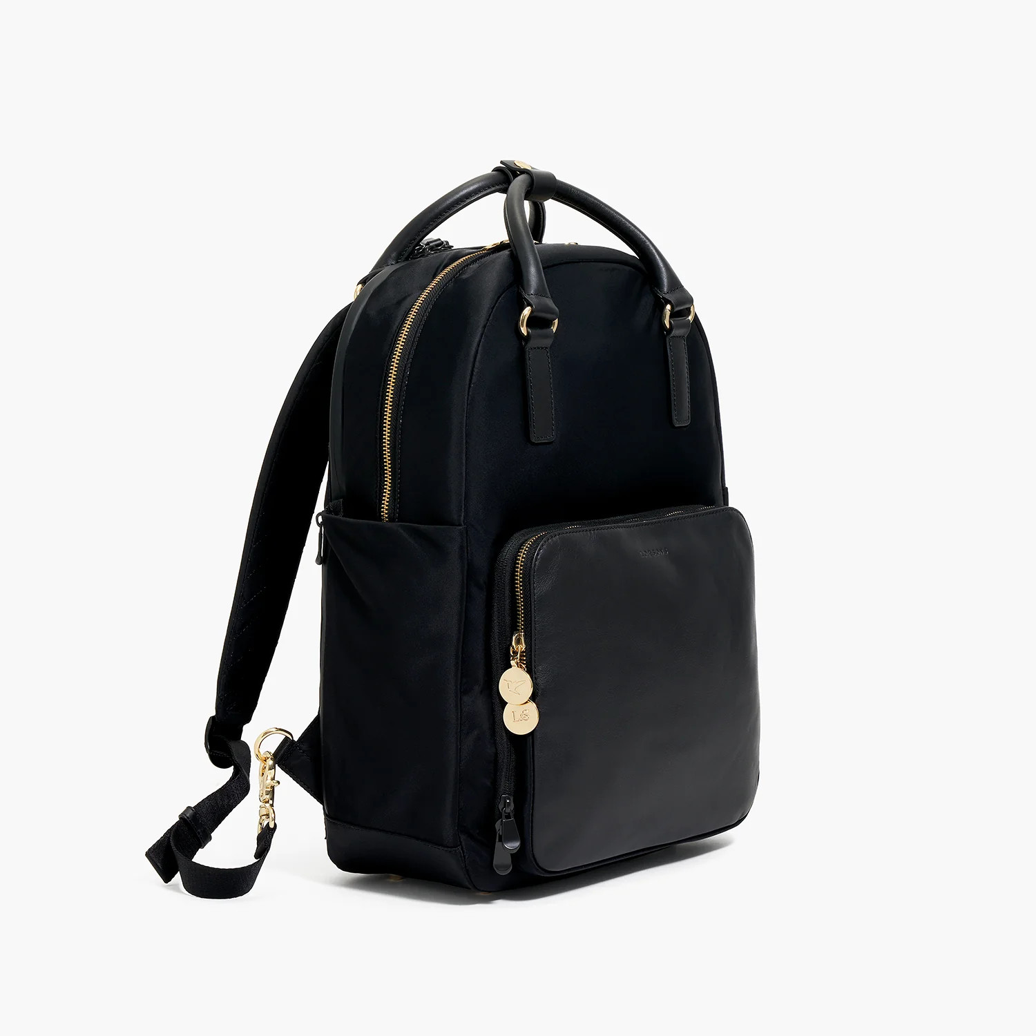 Rowledge 2 Womens Backpack - Black/Gold/Camel | Lo & Sons | Lo & Sons