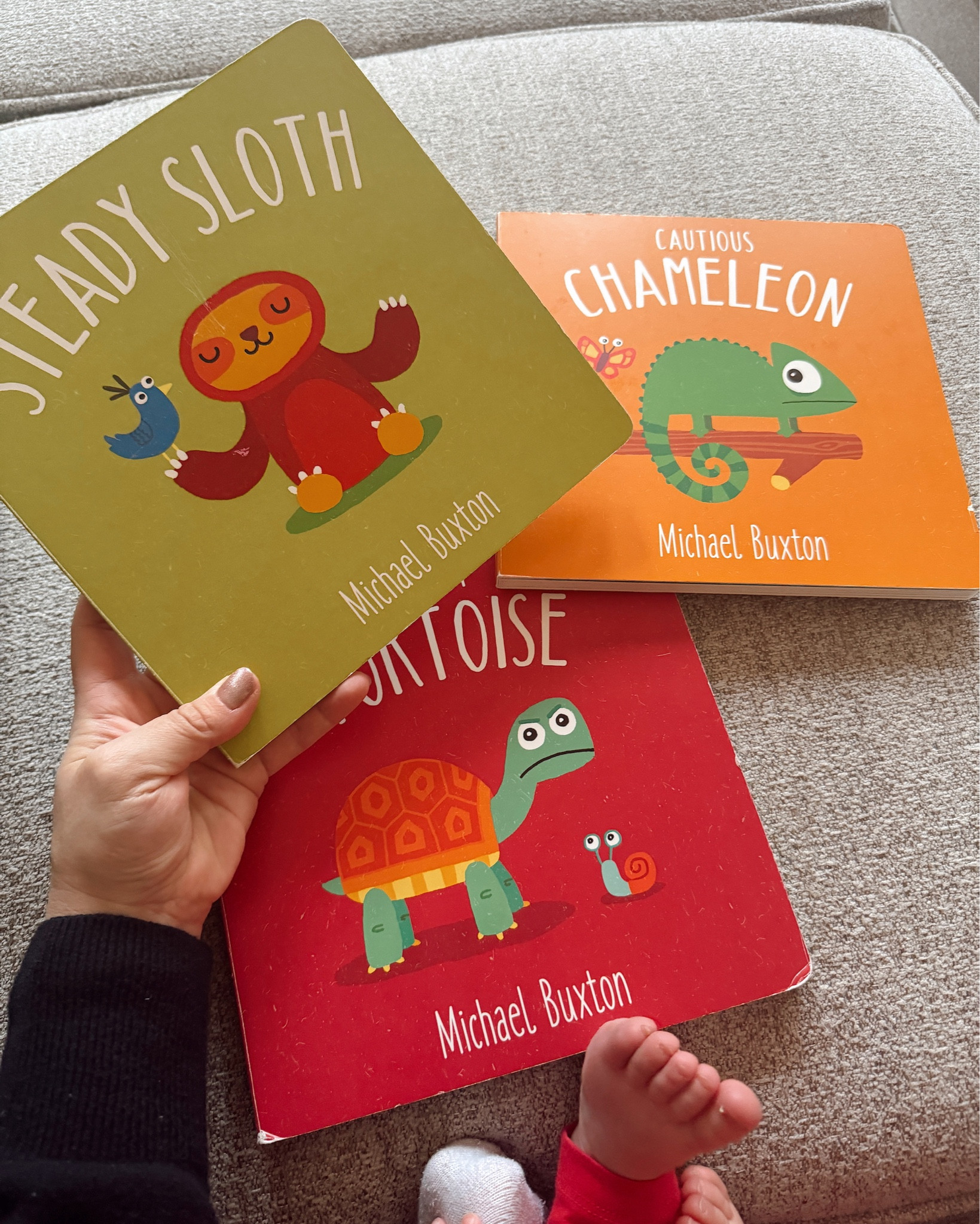 If you’re looking for great toddler books, we love these books about feelings for kids by Michael Buxton! I just snagged a pic of these board books we read today, but I’m linking all that we have because they’re truly all so great. I love reading them to my babes. 🥹

#LTKGiftGuide #LTKKids #LTKFamily