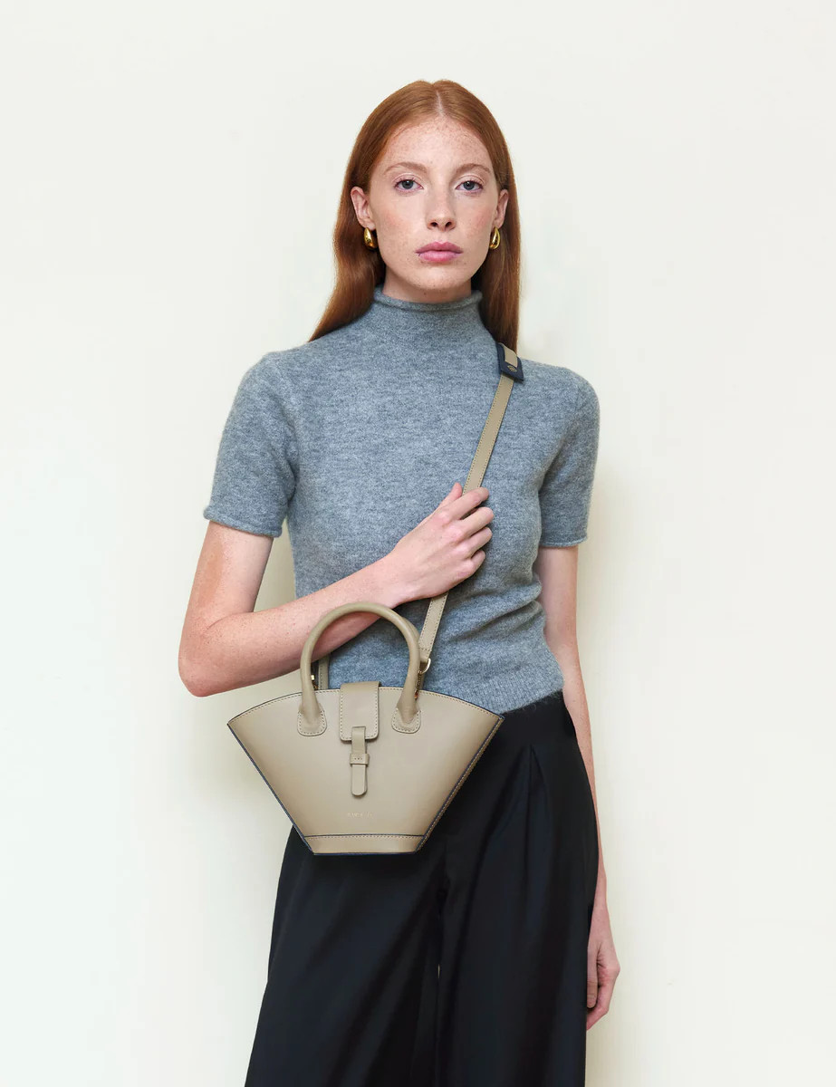 Mini Lumière Taupe Bag by PARIS/64 | PARIS/64