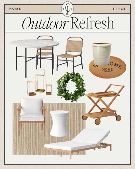 Outdoor living refresh from target. So many great pieces for spring and summer. Cella Jane. #homedecor #outdoordecor

#LTKstyletip #LTKSeasonal #LTKhome