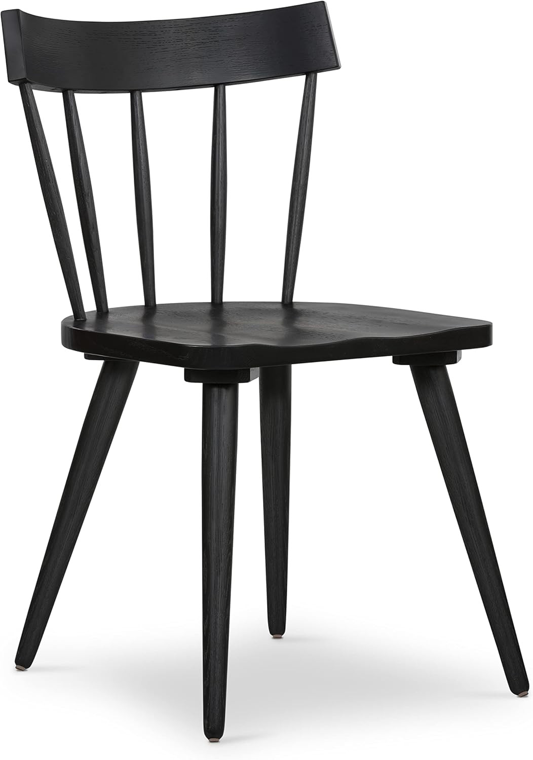 POLY & BARK HAVA Dining Chair,Oak, Black | Amazon (US)