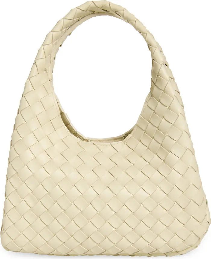 Bottega Veneta Small Campana Intrecciato Leather Shoulder Bag | Nordstrom | Nordstrom