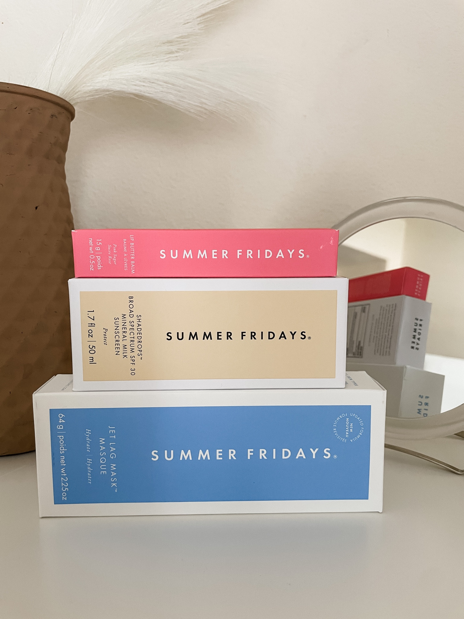 Summer Fridays 
Jet lag mask, mineral sunscreen and lip butter balm 

So I tried the Jet Lag Mask last night, I left it on overnight & OMGGGG! 
My skin felt soooo soft and smooth instantly!✨
The next day my skin still felt super soft and hydrated! 💦
This is exactly what I was looking for! 

#LTKU #LTKGiftGuide #LTKbeauty