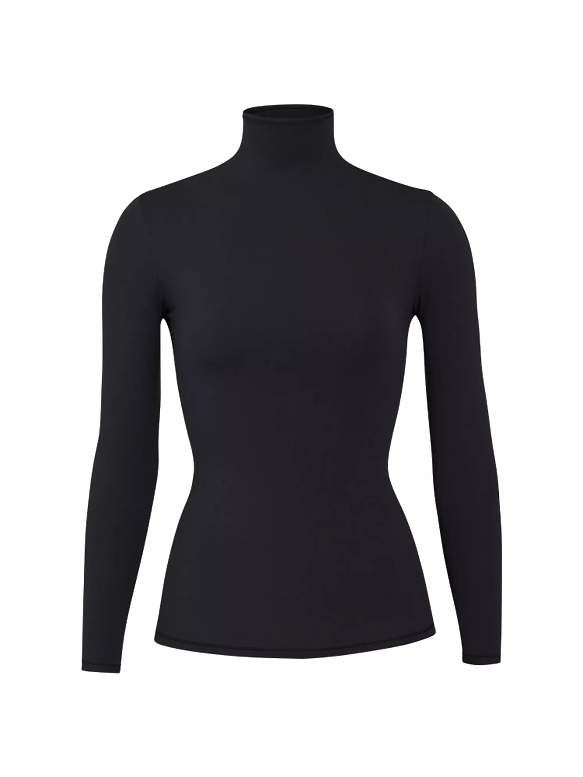 Shop SKIMS Fits Everybody Turtleneck Top | Saks Fifth Avenue | Saks Fifth Avenue