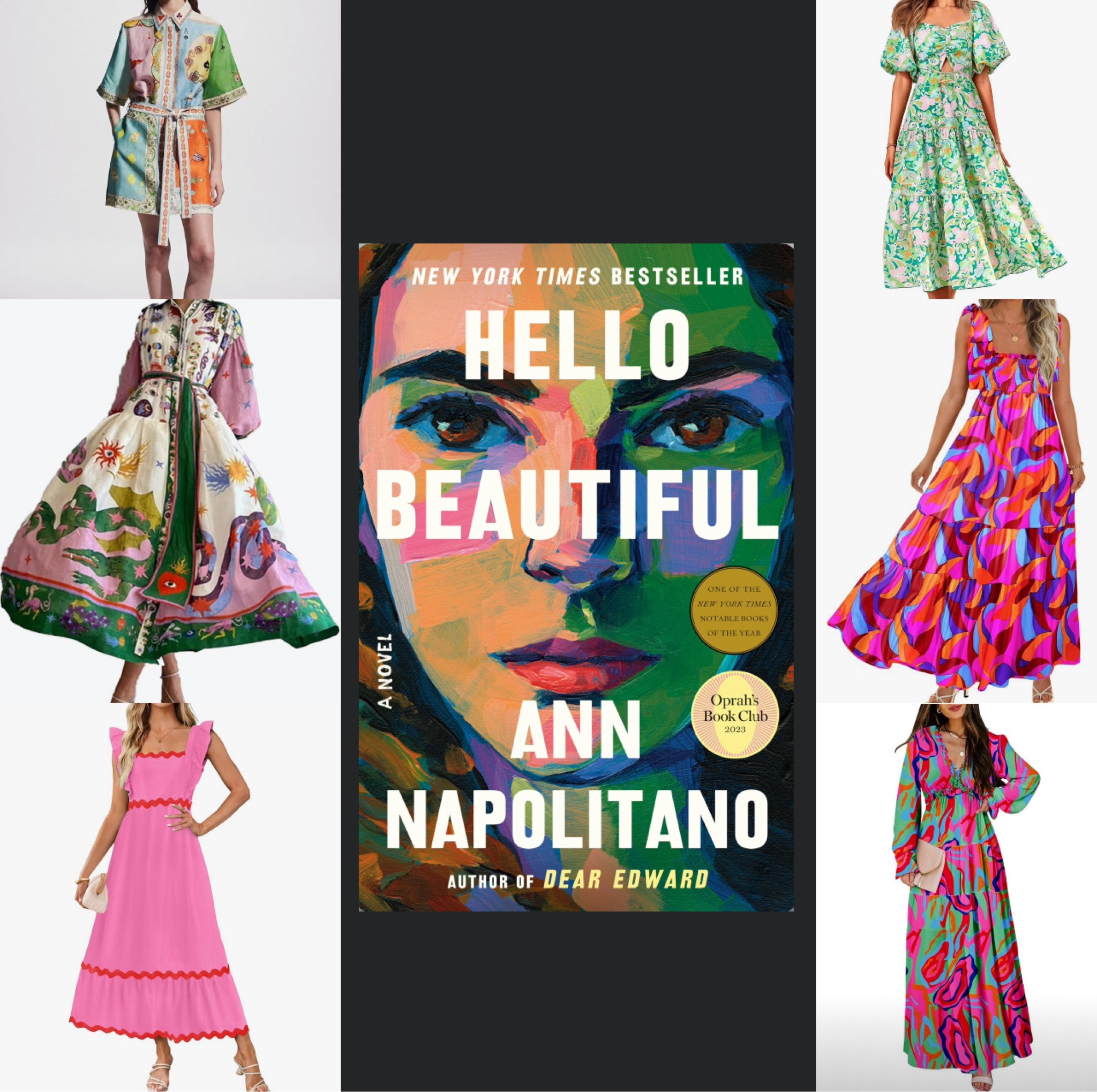 Hello Beautiful book inspired outfit
Dresses
Novel
Book club
Multi colored
Bright colored dress
Long sleeve
Short
Maxi
Midi
Short sleeve
Affordable 
Amazon finds 

#LTKFindsUnder50 #LTKStyleTip #LTKTravel