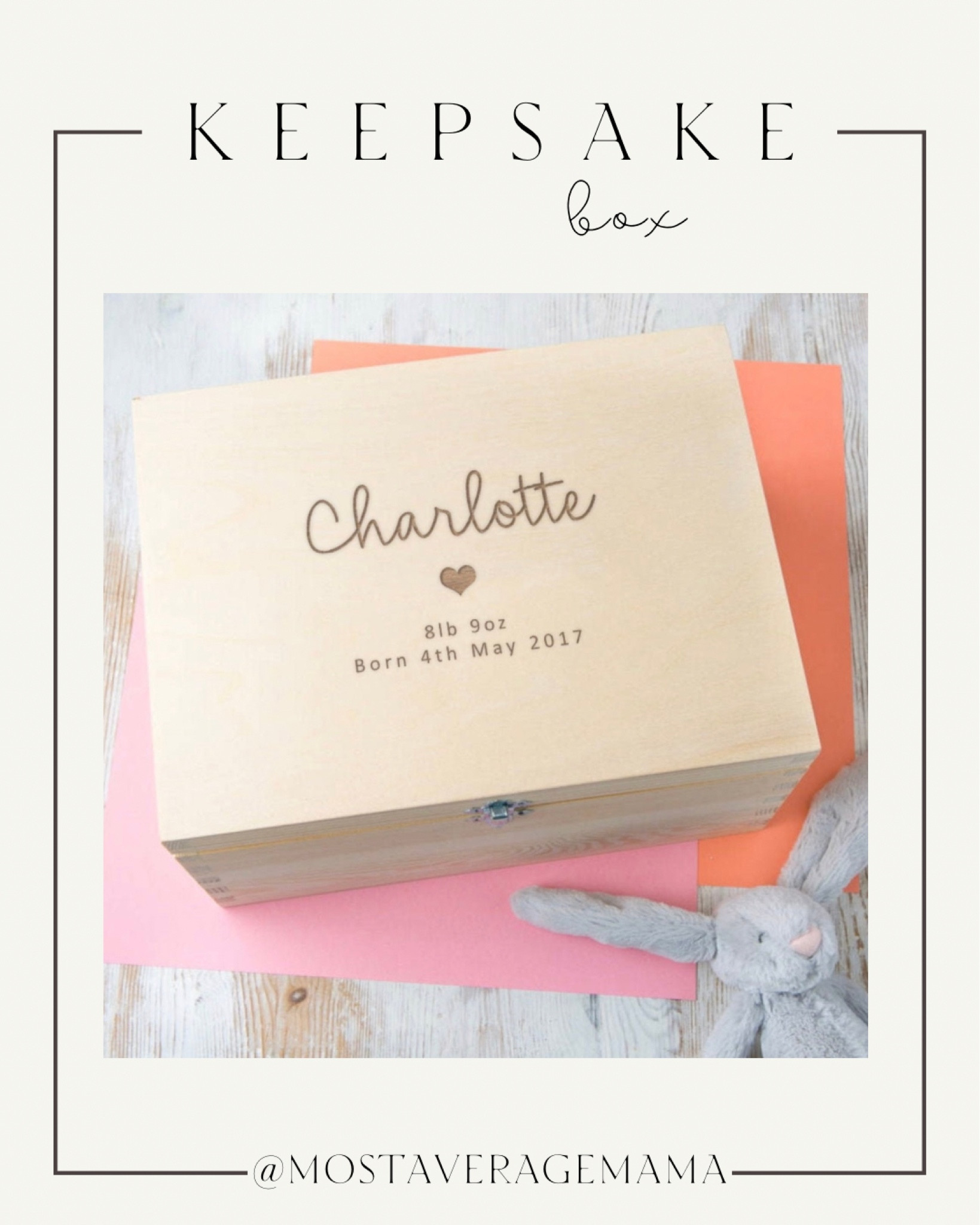 Personalized keepsake box ❤️

#LTKkids #LTKunder50 #LTKfamily