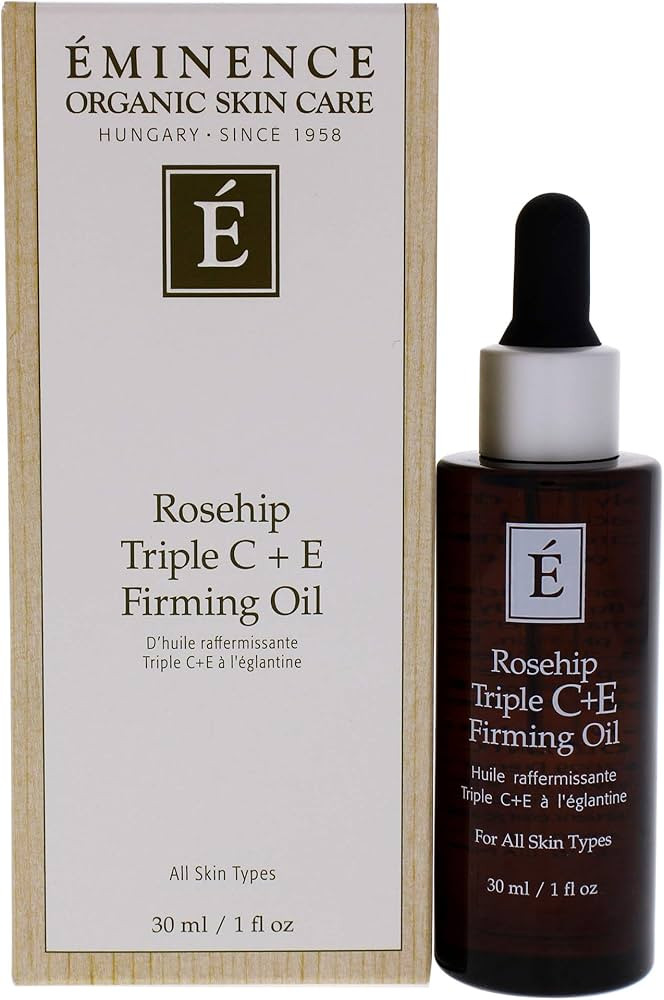 Amazon.com: Eminence Rosehip Triple C+e Firming Oil 1 Oz. : Beauty & Personal Care | Amazon (US)