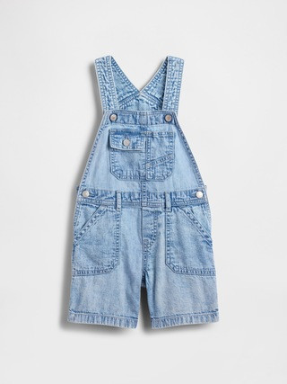 Baby & Toddler Denim Shortalls | Gap (US)