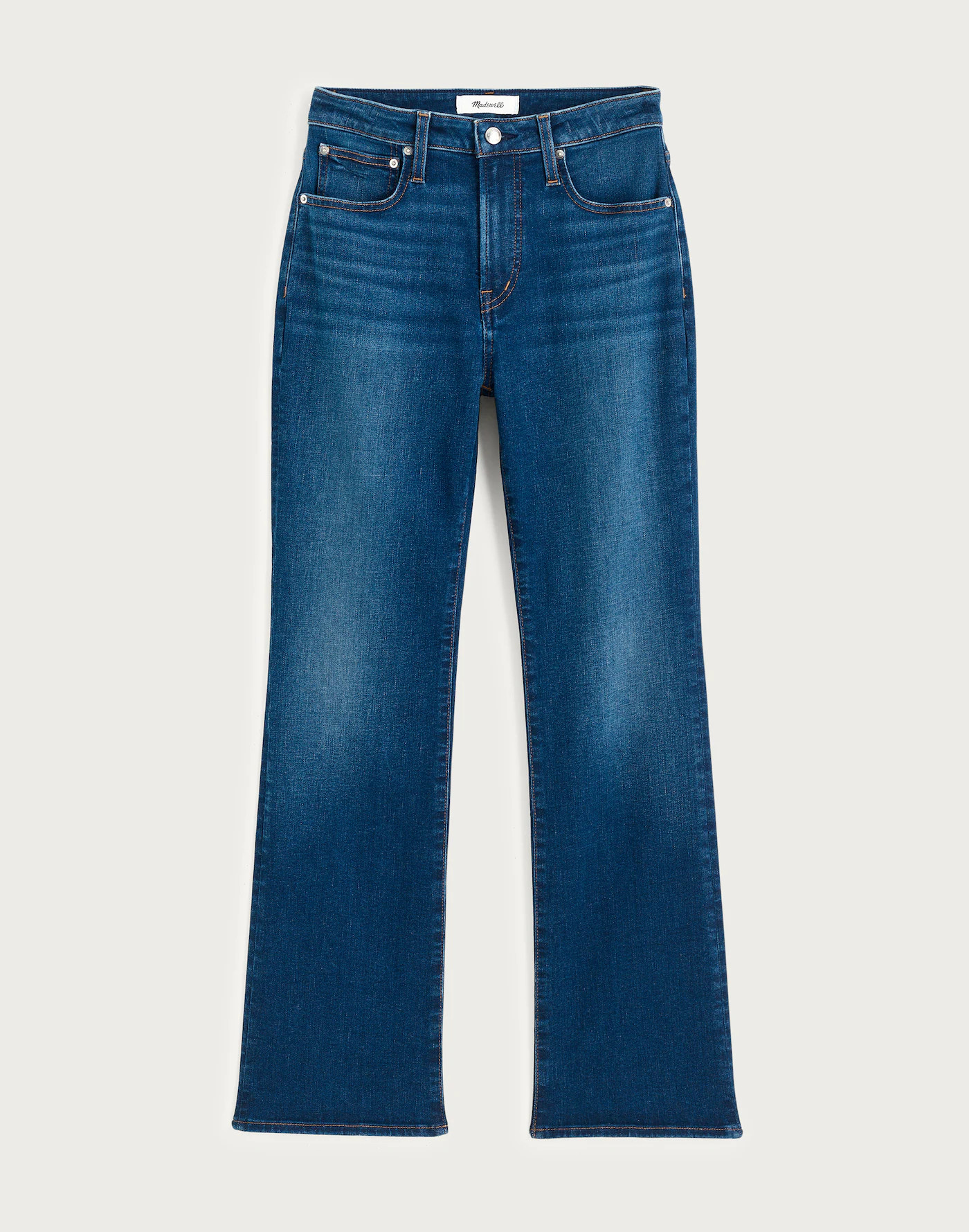 The Flare Crop Jean in Super Stretch Denim | Madewell