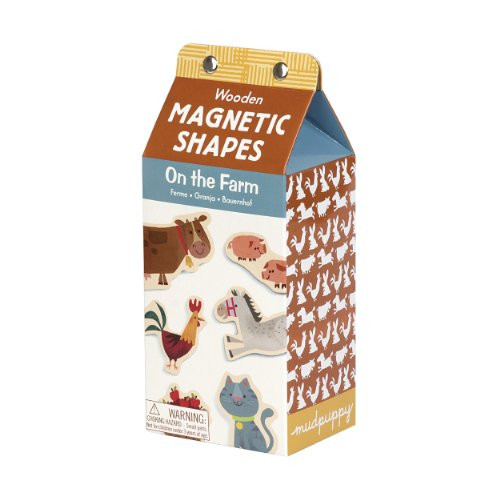 On the Farm Wooden Magnetic Shapes, 9780735333482 | Amazon (US)