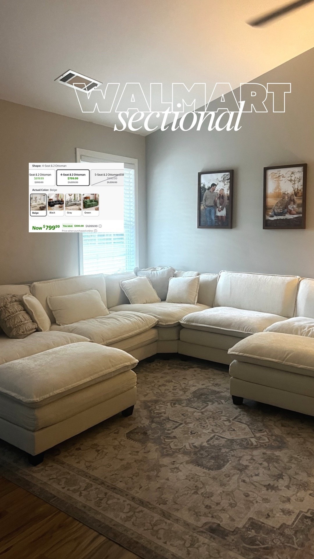 My sectional from Walmart is on sale again! Comes in different sizes & several colorways. I have the 5 seat & 2 ottoman  and we loveeeee it.

#LTKHome #LTKSaleAlert #LTKdayinmylife