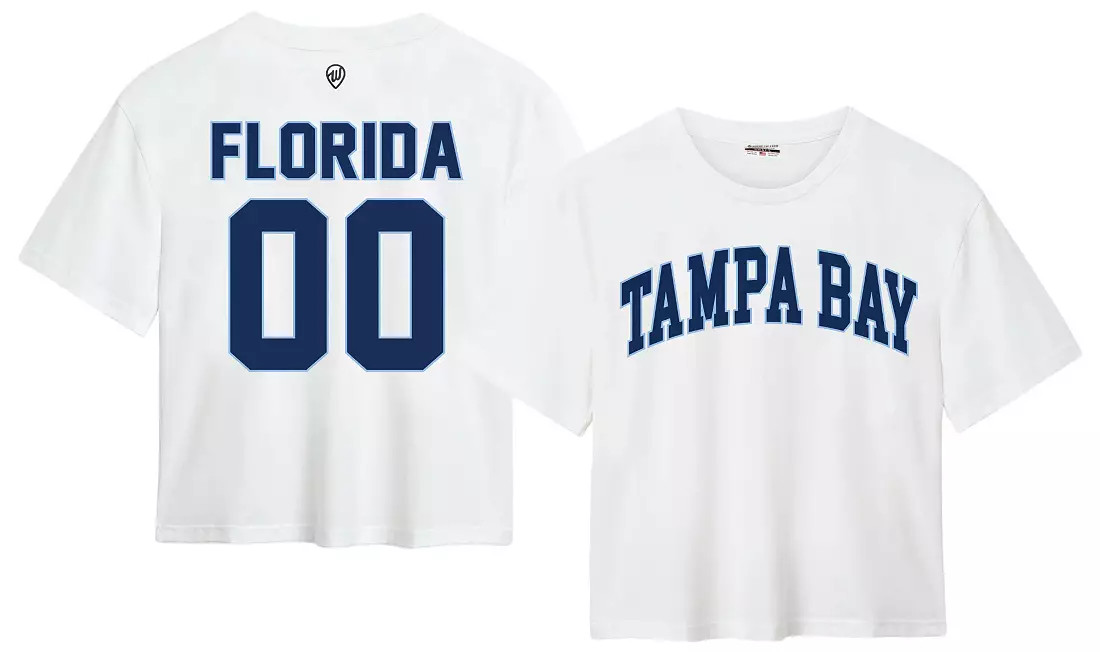 Where I'm From Women's Tampa Bay White 2Sided Easy T-Shirt | DICK'S Sporting Goods