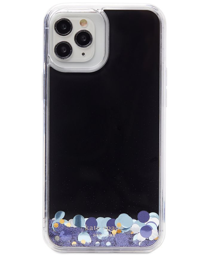 kate spade new york Liquid Glitter Confetti iPhone 12 Pro Max Case  & Reviews - Handbags & Access... | Macys (US)
