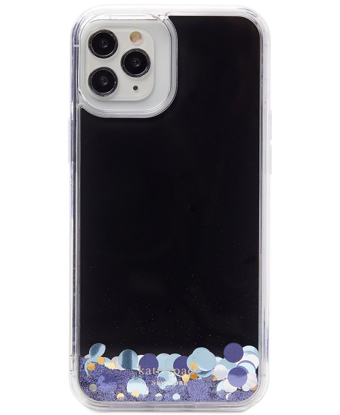 kate spade new york Liquid Glitter Confetti iPhone 12 Pro Max Case  & Reviews - Handbags & Access... | Macys (US)