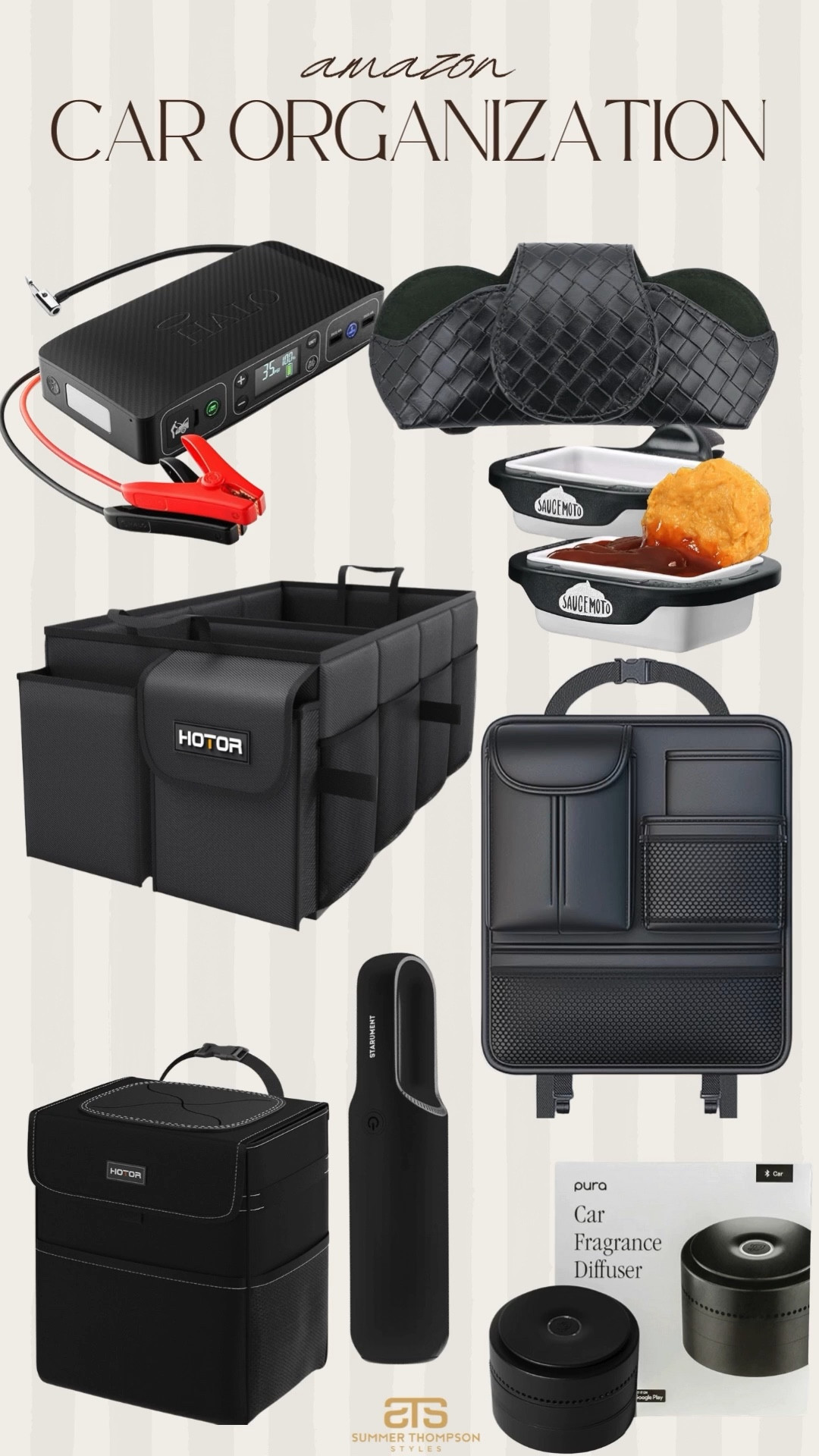 Make your road trips easier with these car accessories! Perfect for keeping everything tidy and stylish on the go.

Car organization trending best sellers viral affordable cargo saucemoto jumpstart 

#LTKSeasonal #LTKFindsUnder100 #LTKFindsUnder50