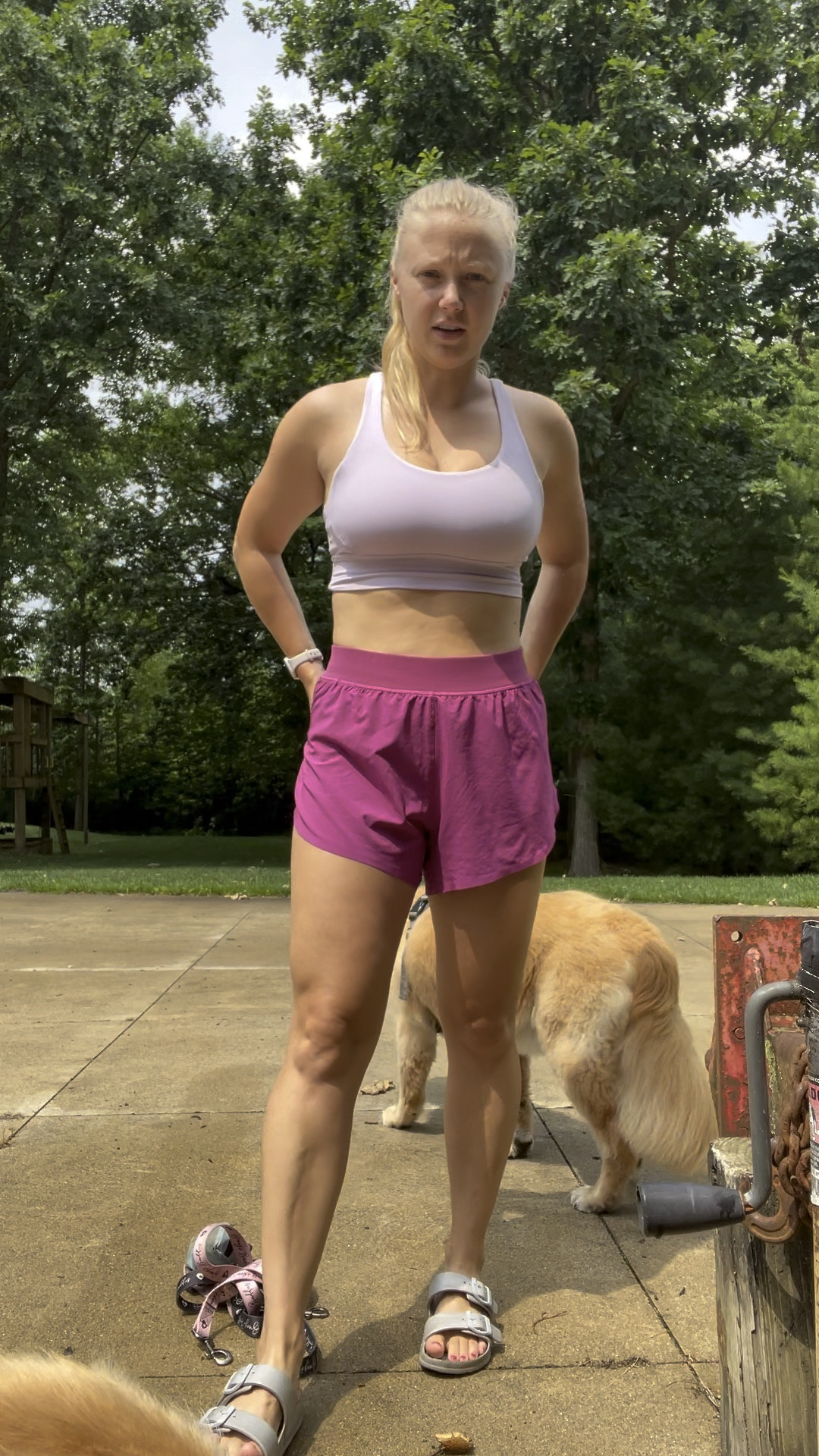 My most favorite workout/ running/ lifting/ walking shorts!! I have them in 4 different colors and reach for these over anything for workouts! 

#LTKVideo #LTKActive #LTKFitness