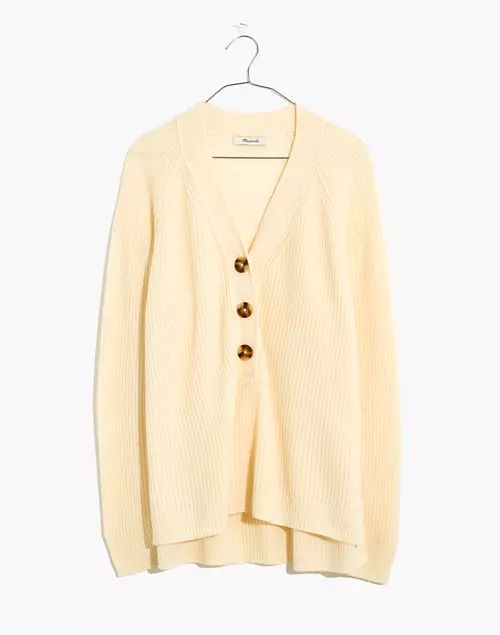 Ribbed Lyle Henley Sweater | Madewell
