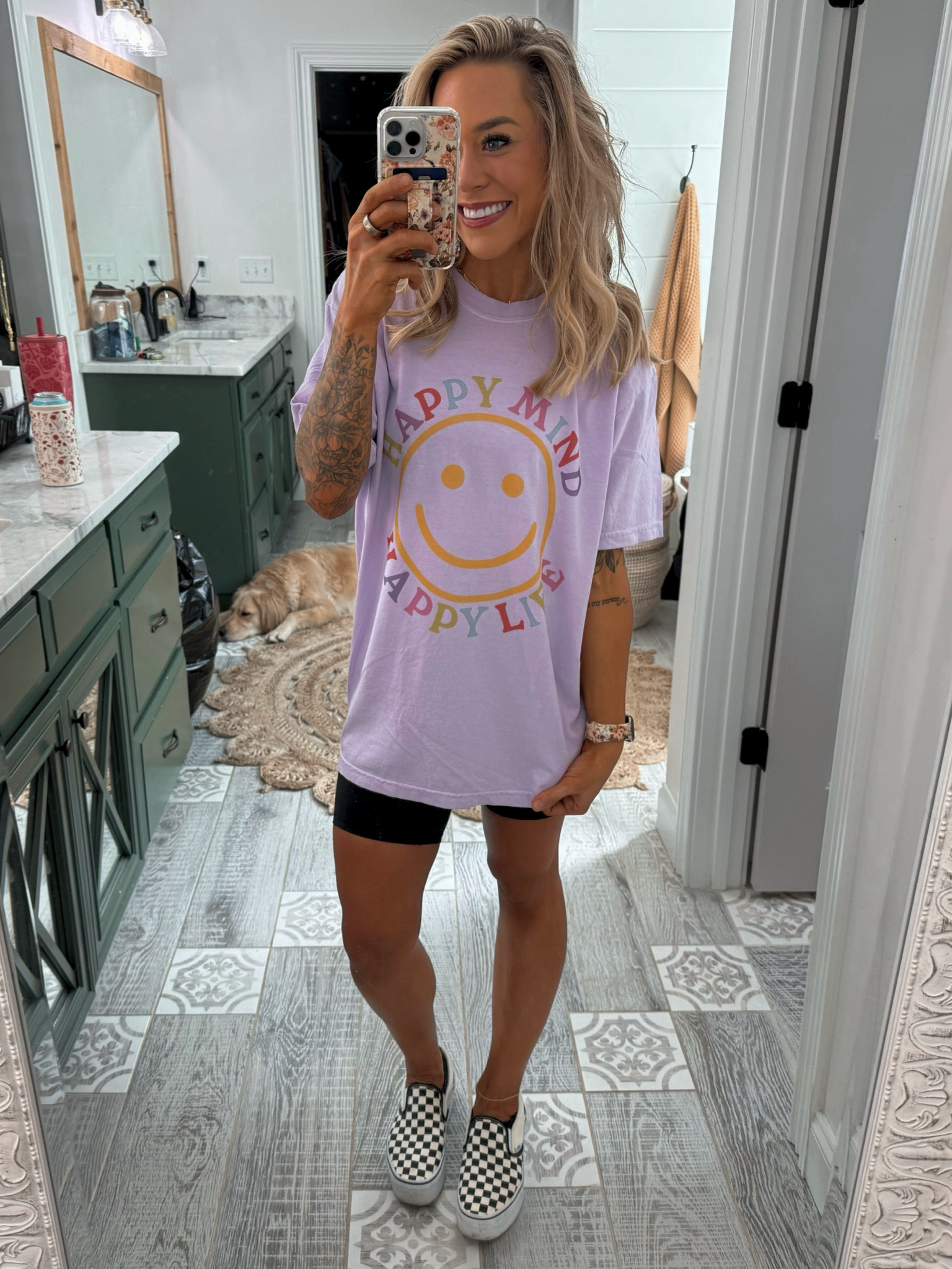 We have a lil graphic tee haul this morning AND A DISCOUNT CODE🤌🏼✨🫶🏼 love my Mountain Moverz tees! I size up to a L for an oversized fit most of the time! Code HOLLEY25 saves you 25% off or code HOLLEY3 for 3 tees for $75! 🤎

Graphic tees / spring style / outfit inspo / biker short inspo / Holley Gabrielle 

#LTKsalealert #LTKstyletip #LTKfindsunder50