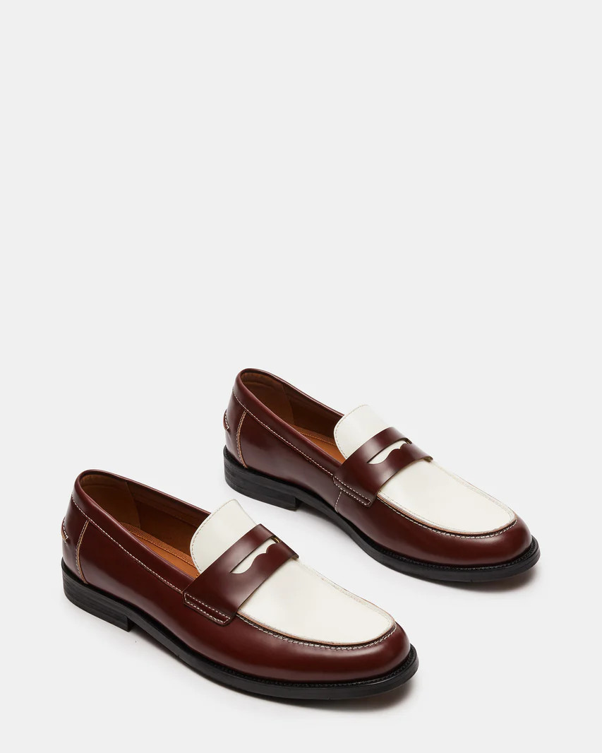 NATAN Brown Multi Dress Loafer | Men's Slip-Ons | Steve Madden (US)