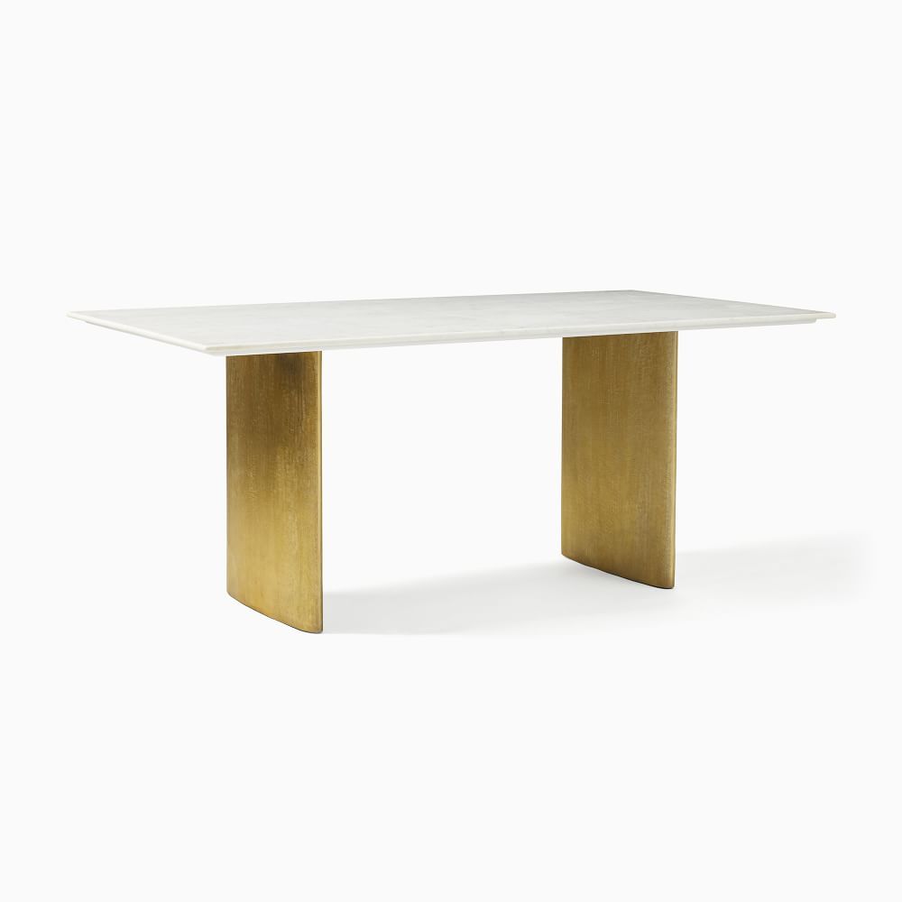 Anton Marble Dining Table - Metal Legs | West Elm (US)
