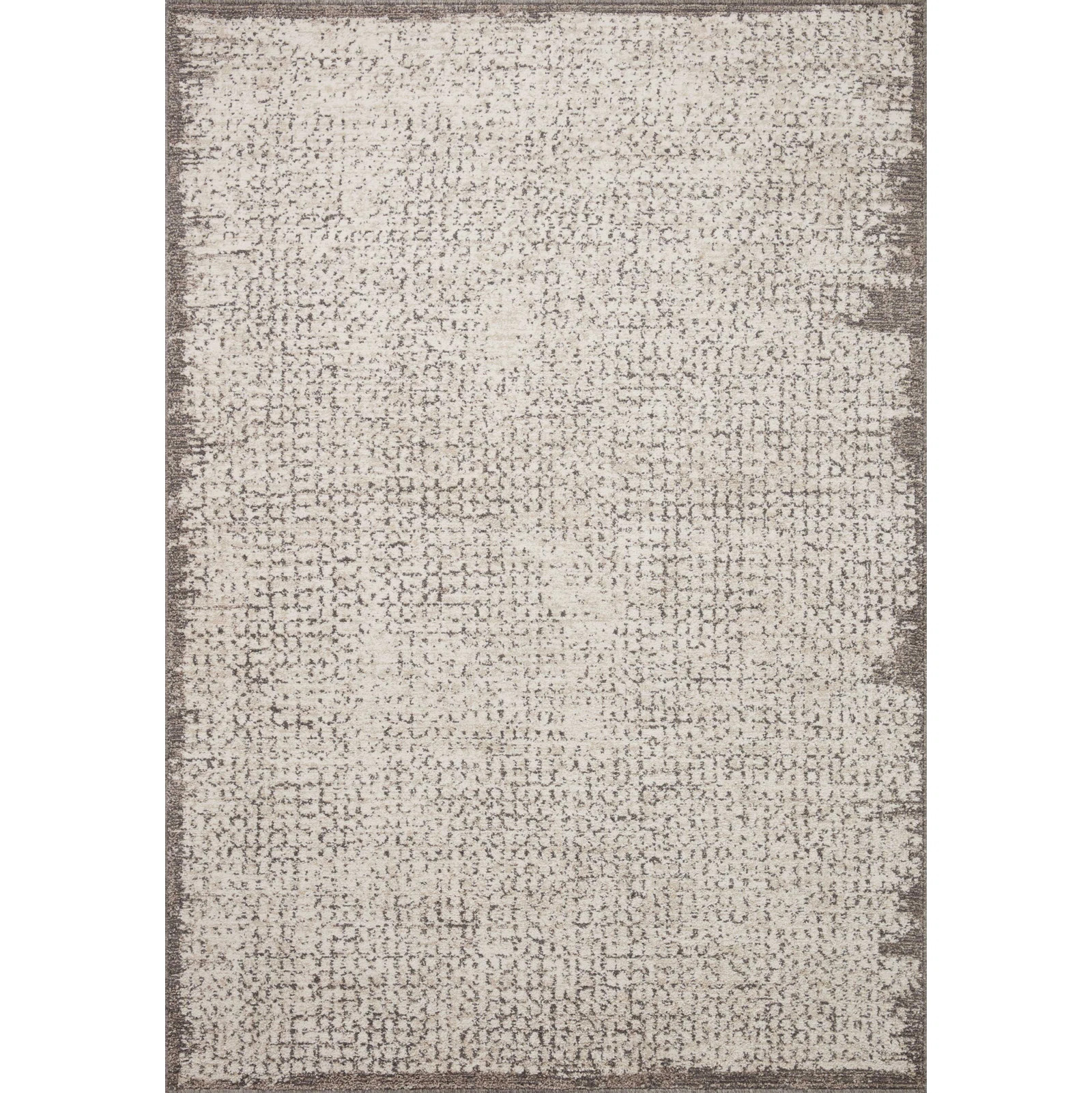 Loloi II Darby Abstract Machine Woven Polyester Area Rug in Ivory & Reviews | Wayfair | Wayfair North America