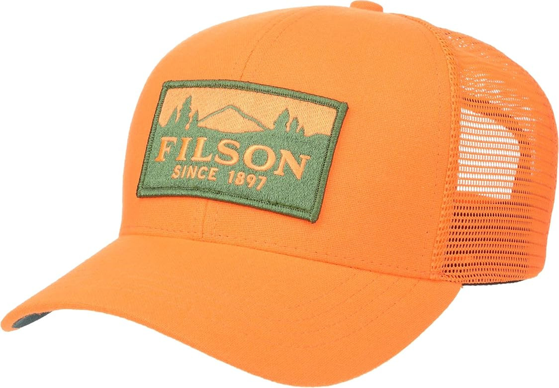 Filson Logger Mesh Trucker Cap for Men and Women | Amazon (US)