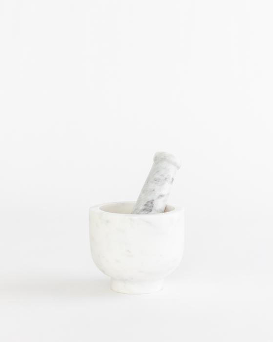 White Marble Mortar & Pestle | McGee & Co.