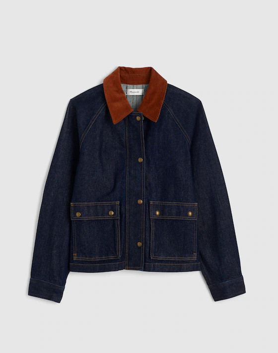Denim Trapeze Jacket | Madewell | Madewell