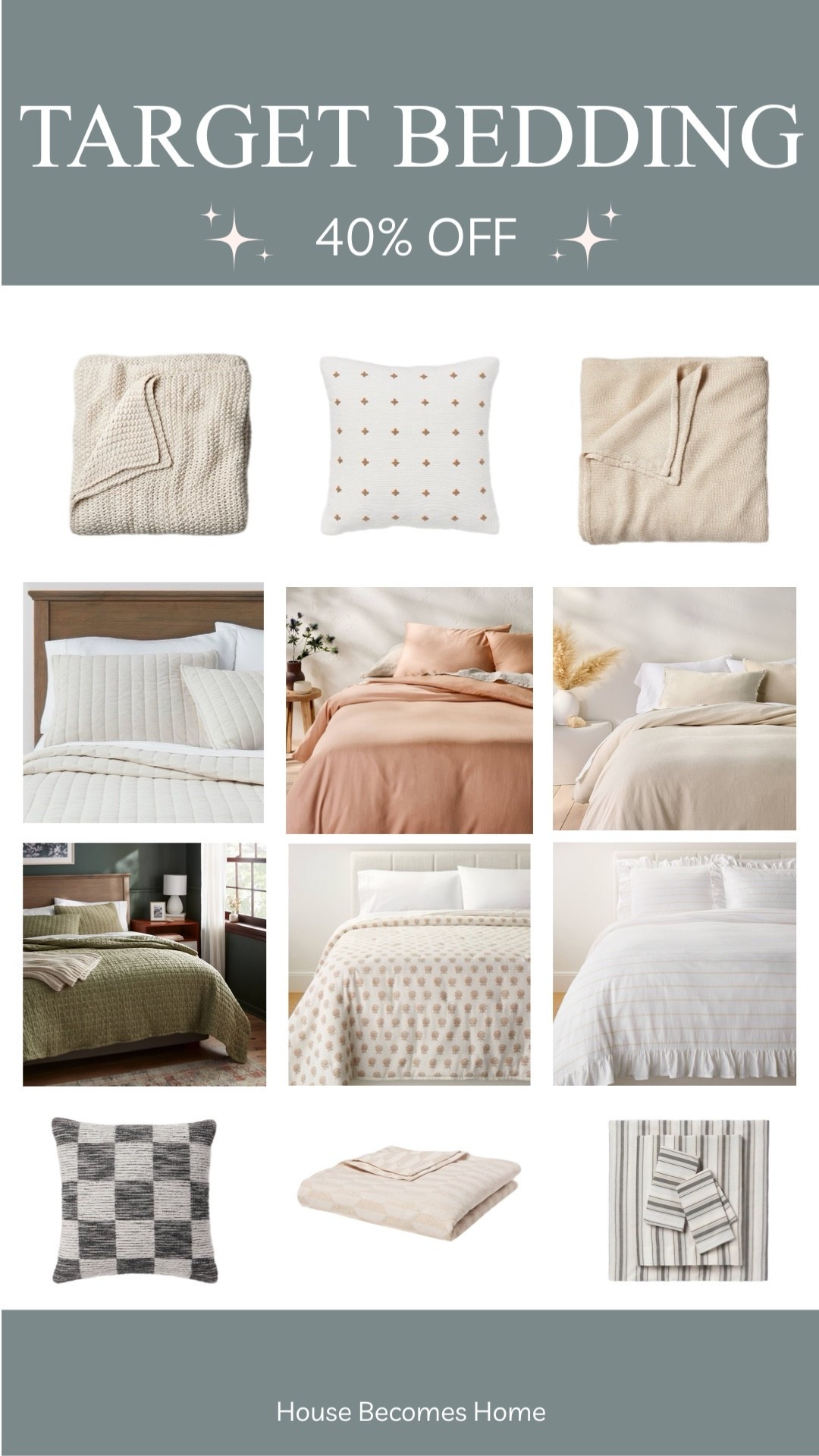 Target: 40% off bedding!




#LTKHome #LTKSeasonal #LTKSaleAlert