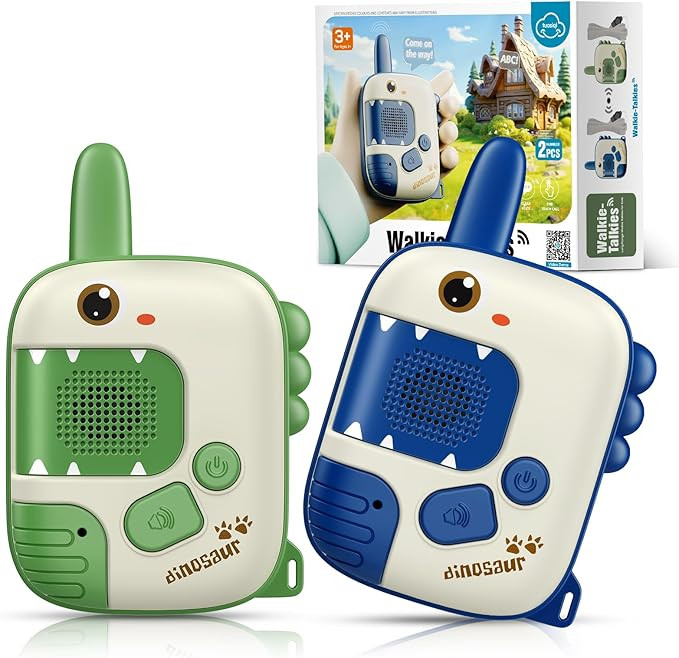 Walkie Talkie Kinder, Dinosaurier Spielzeug ab 3 4 5 6 7 8 Jahren Junge 3-8 Jahre Geschenkideen W... | Amazon (DE)