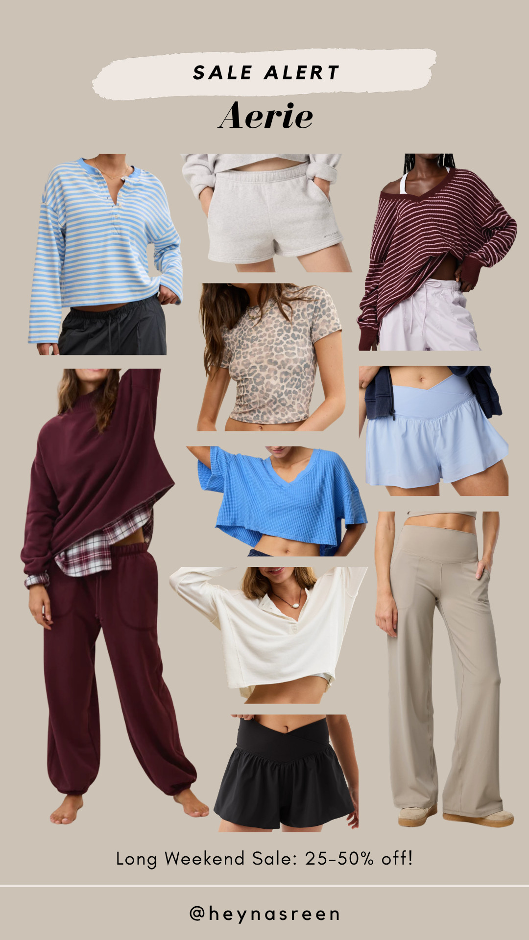 Aerie is having a long weekend sale of 25-50% off everything! I linked a bunch of Laila's back to school favorites.

#LTKSaleAlert #LTKKids