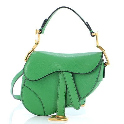 Saddle Handbag with Strap Leather Micro | Rebag