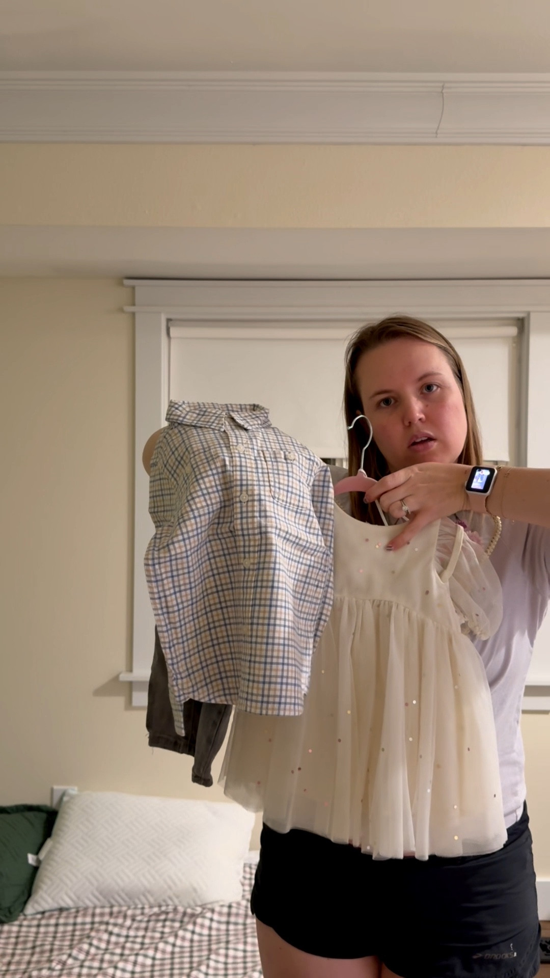 Trying to pick sons outfit for our family pictures during our daughters 1 birthday photo shoot 

#LTKSeasonal #LTKBaby #LTKKids