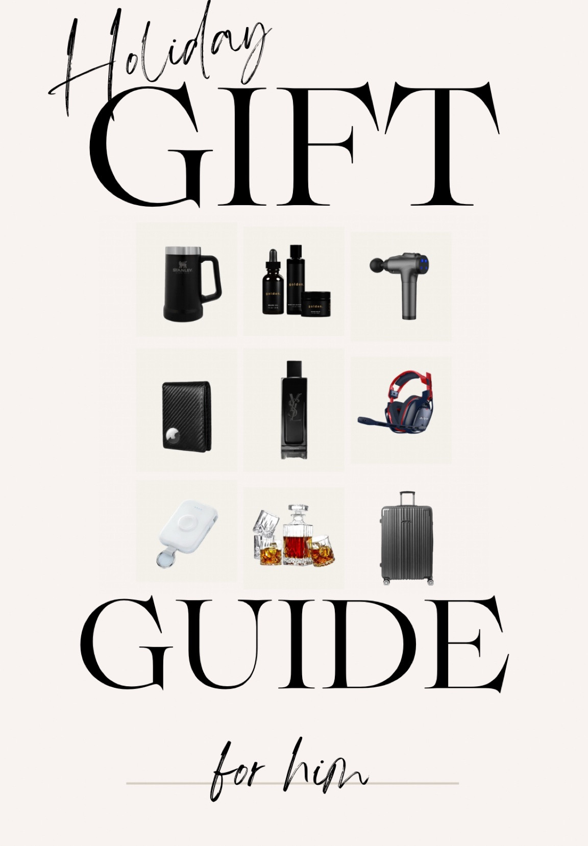 Holiday gift guide: for him 🖤🎄

#LTKGiftGuide #LTKHoliday #LTKSeasonal