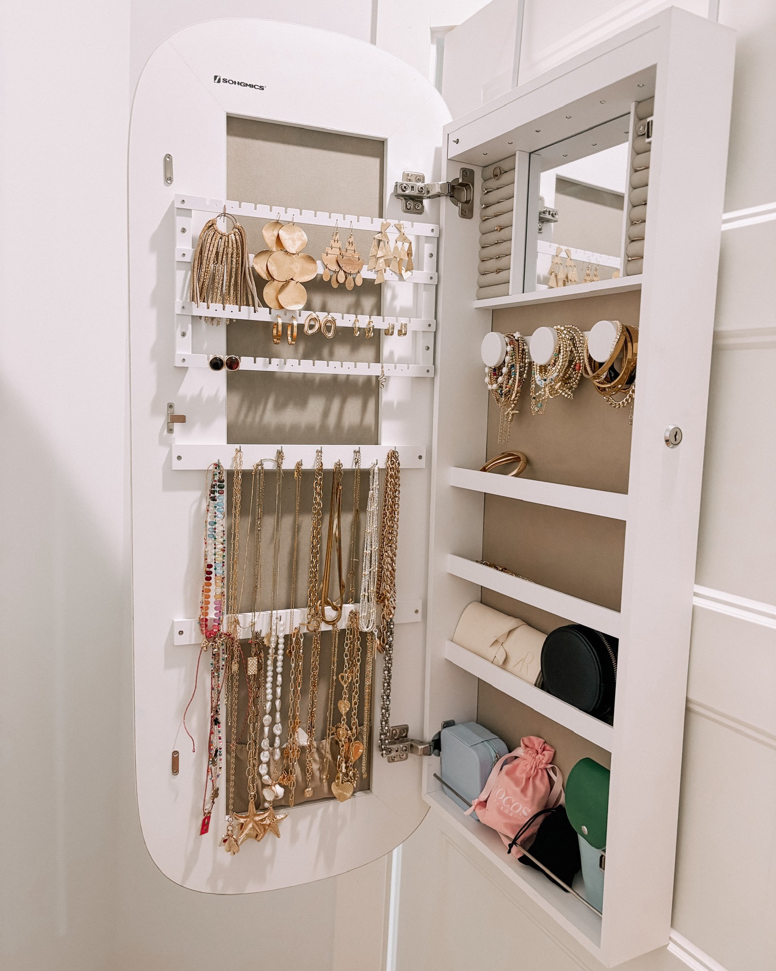 My jewelry organizer! It even has a lock on it!

#LTKHome