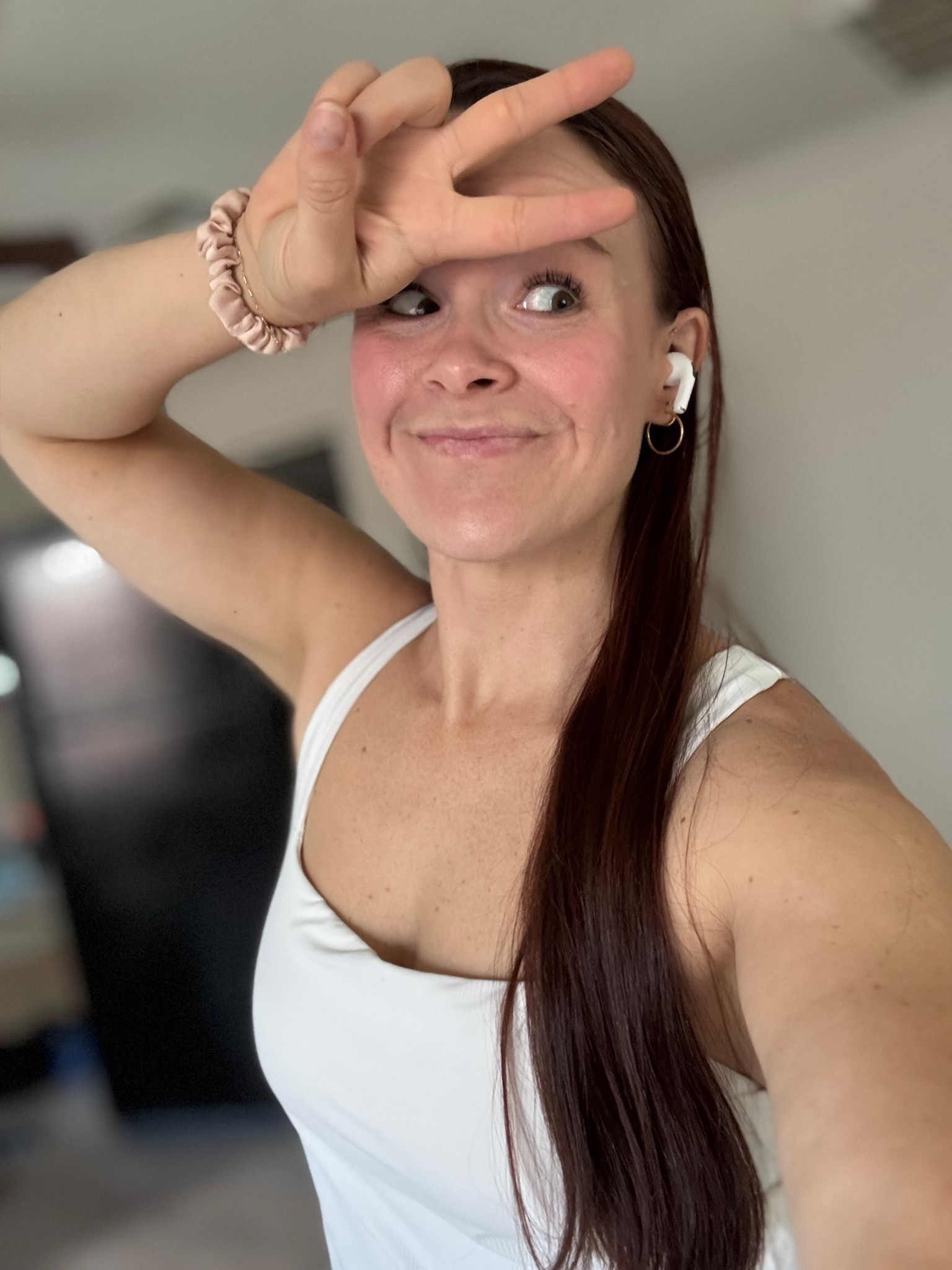 Square neck crop tanks that I love - this one is ribbed and has minimal support but I’m wearing without a bra. 

#LTKStyleTip #LTKActive #LTKFindsUnder50