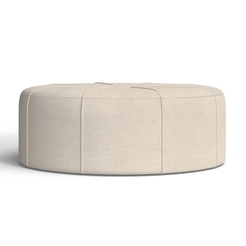 Christopher Tufted Oval Cocktail Ottoman | Wayfair North America
