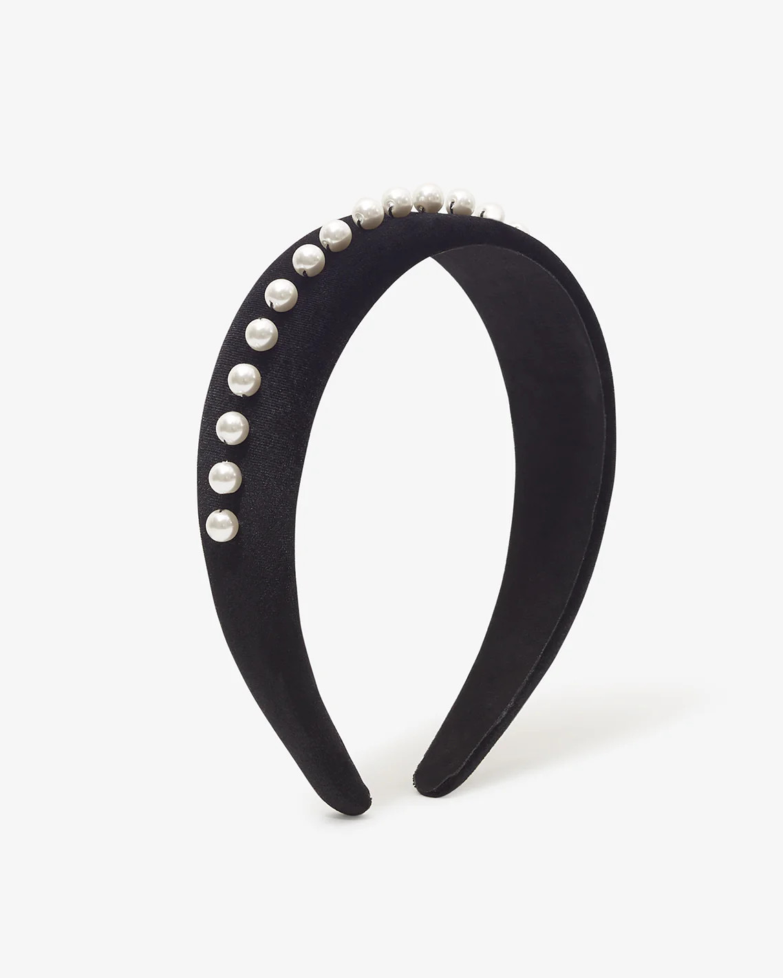 Pearl Velvet Headband | Draper James (US)