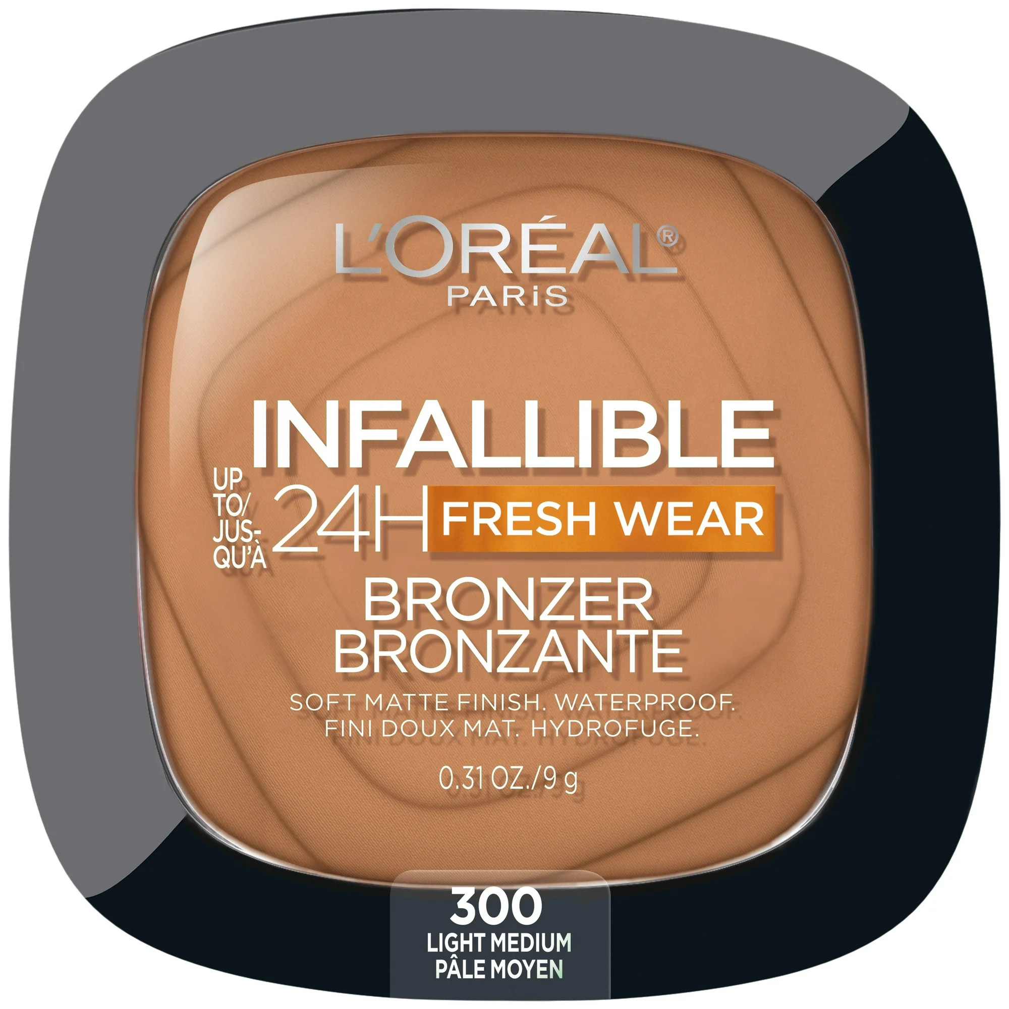 L'Oreal Paris Infallible Soft Matte Bronzer, Light Medium, 0.31 oz | Walmart (US)