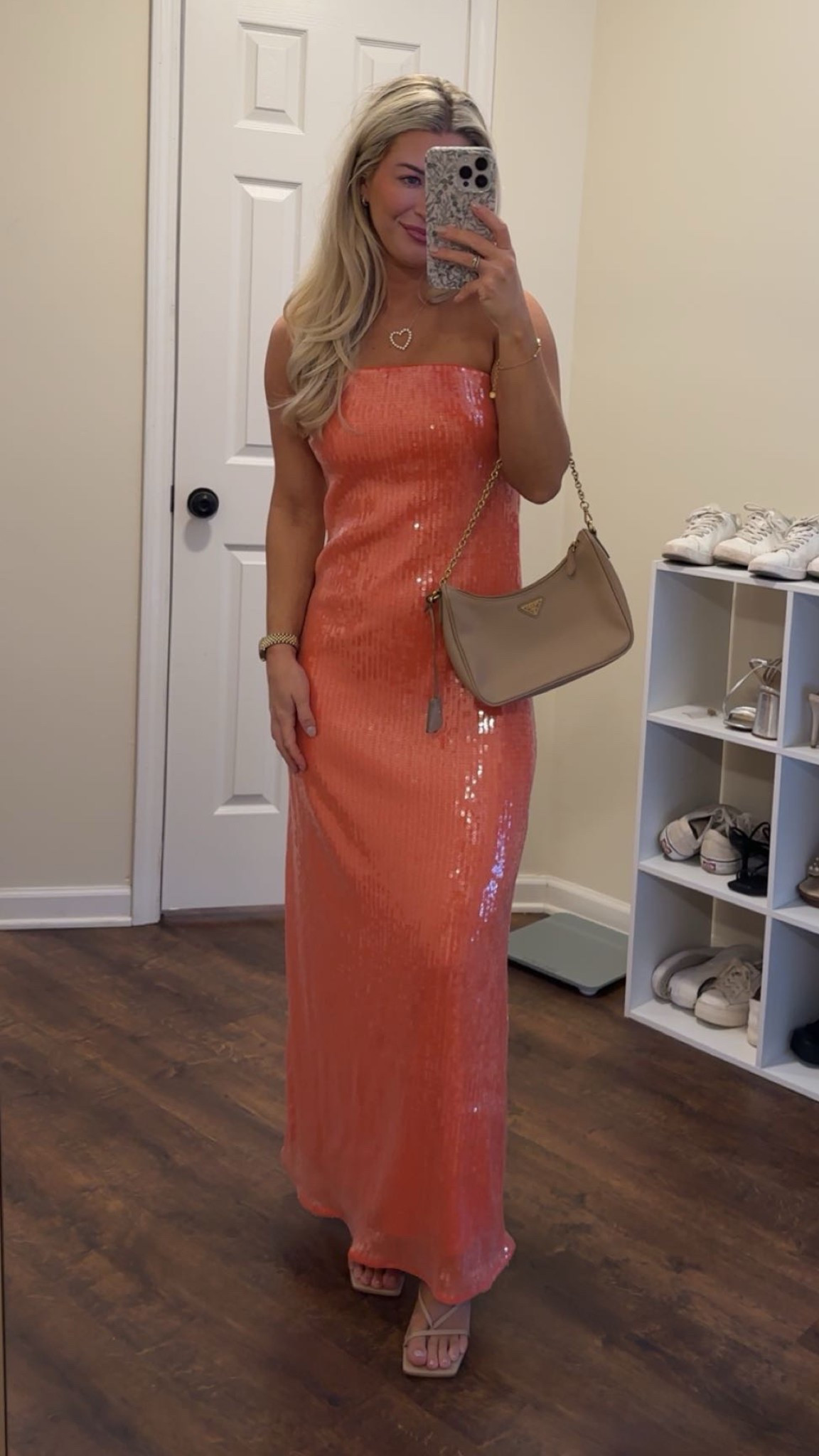 🧡
wearing size small but should’ve sized down to xs

shoes run big. normally a size 6 but wearing a 5.5

#LTKParties #LTKShoeCrush