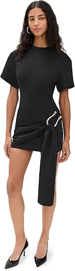 MARTINI MINI DRESS - CHOCOLATE | Amazon (US)