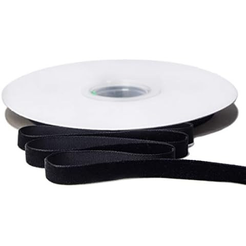 May Arts 1-1/2-Inch Wide Ribbon, Black Velvet | Amazon (US)