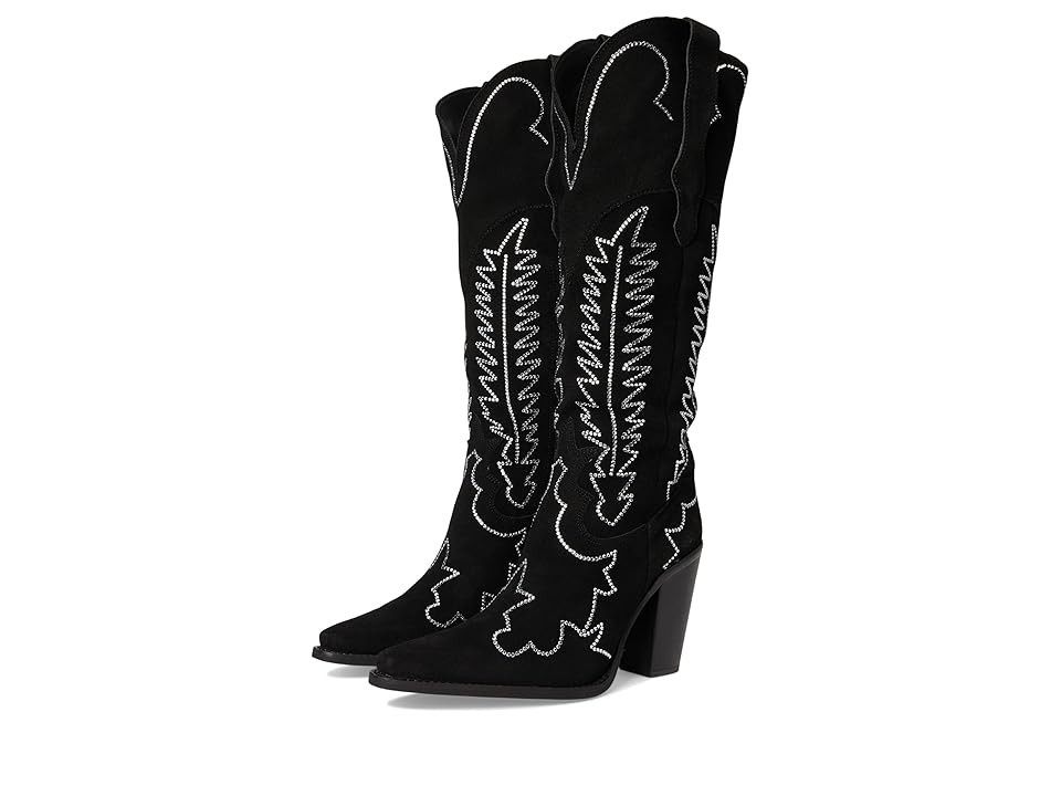 Dingo Double Take Women's Boots Black : 9 B - Medium, Suede | Zappos